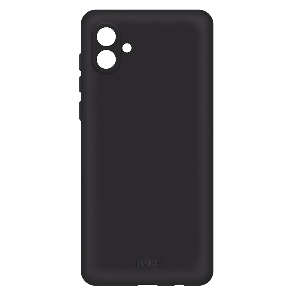 Чохол до мобільного телефона MAKE Samsung A04 Skin Black (MCS-SA04BK)