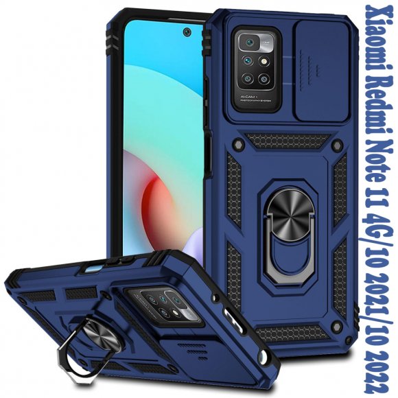 Чохол до мобільного телефона BeCover Military Xiaomi Redmi Note 11 4G/10 2021/10 2022 Blue (708228)