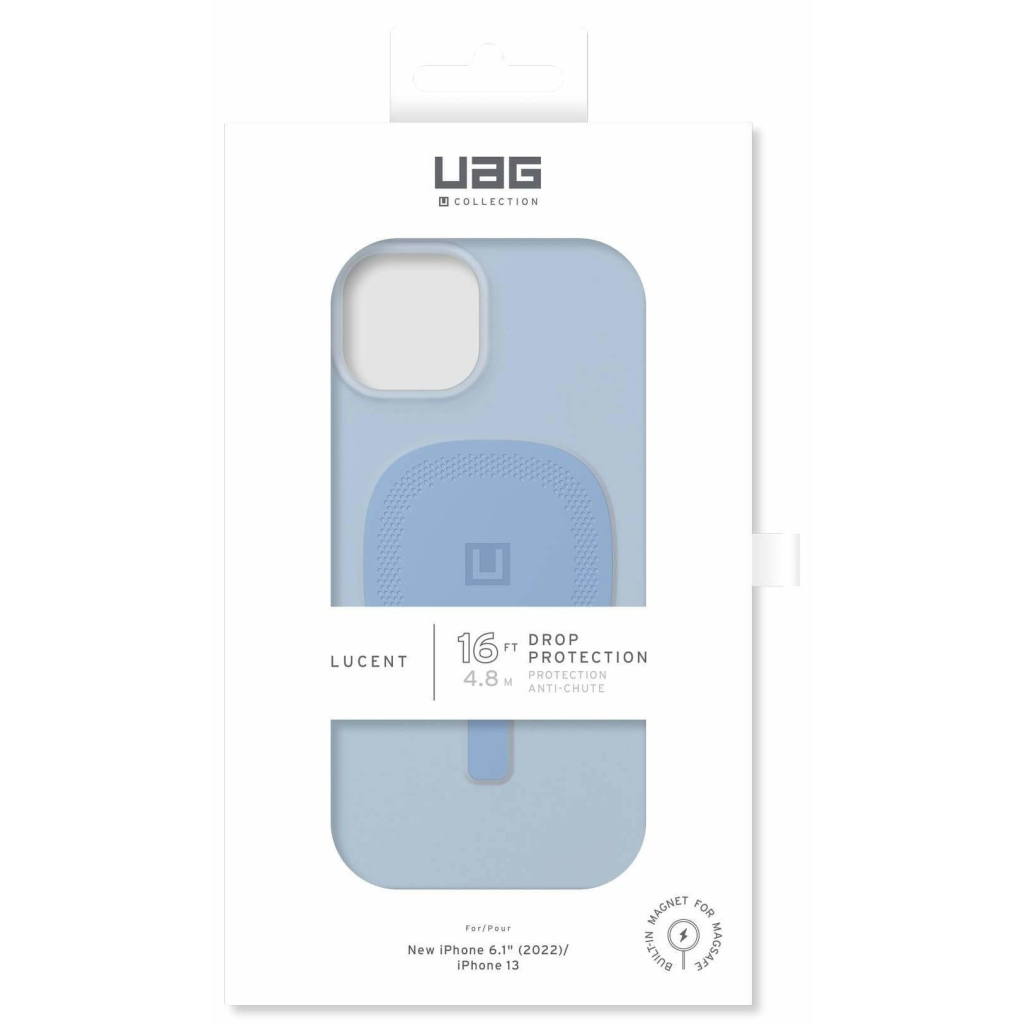 Чохол до мобільного телефона Uag [U] Apple iPhone 14 Lucent 2.0 Magsafe, Cerulean (114076315858)