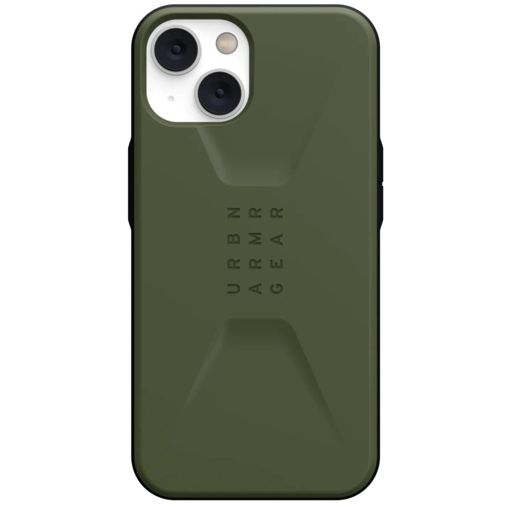 Чохол до мобільного телефона Uag Apple iPhone 14 Civilian, Olive (114040117272)