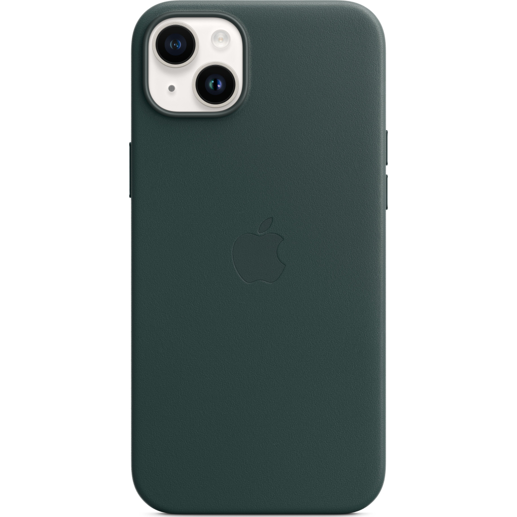 Чохол до мобільного телефона Apple iPhone 14 Plus Leather Case with MagSafe - Forest Green,Model A2907 (MPPA3ZE/A)