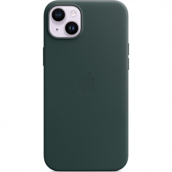 Чохол до мобільного телефона Apple iPhone 14 Plus Leather Case with MagSafe - Forest Green,Model A2907 (MPPA3ZE/A)