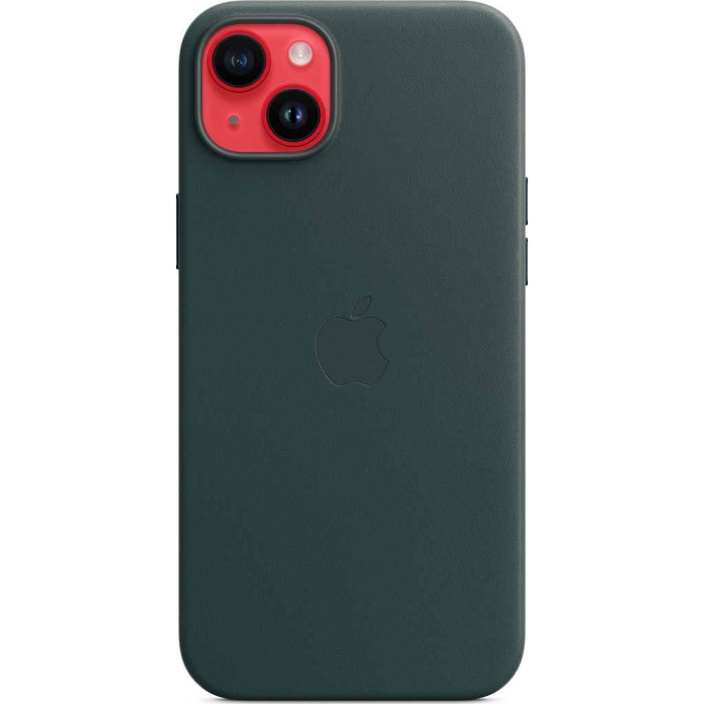 Чохол до мобільного телефона Apple iPhone 14 Plus Leather Case with MagSafe - Forest Green,Model A2907 (MPPA3ZE/A)