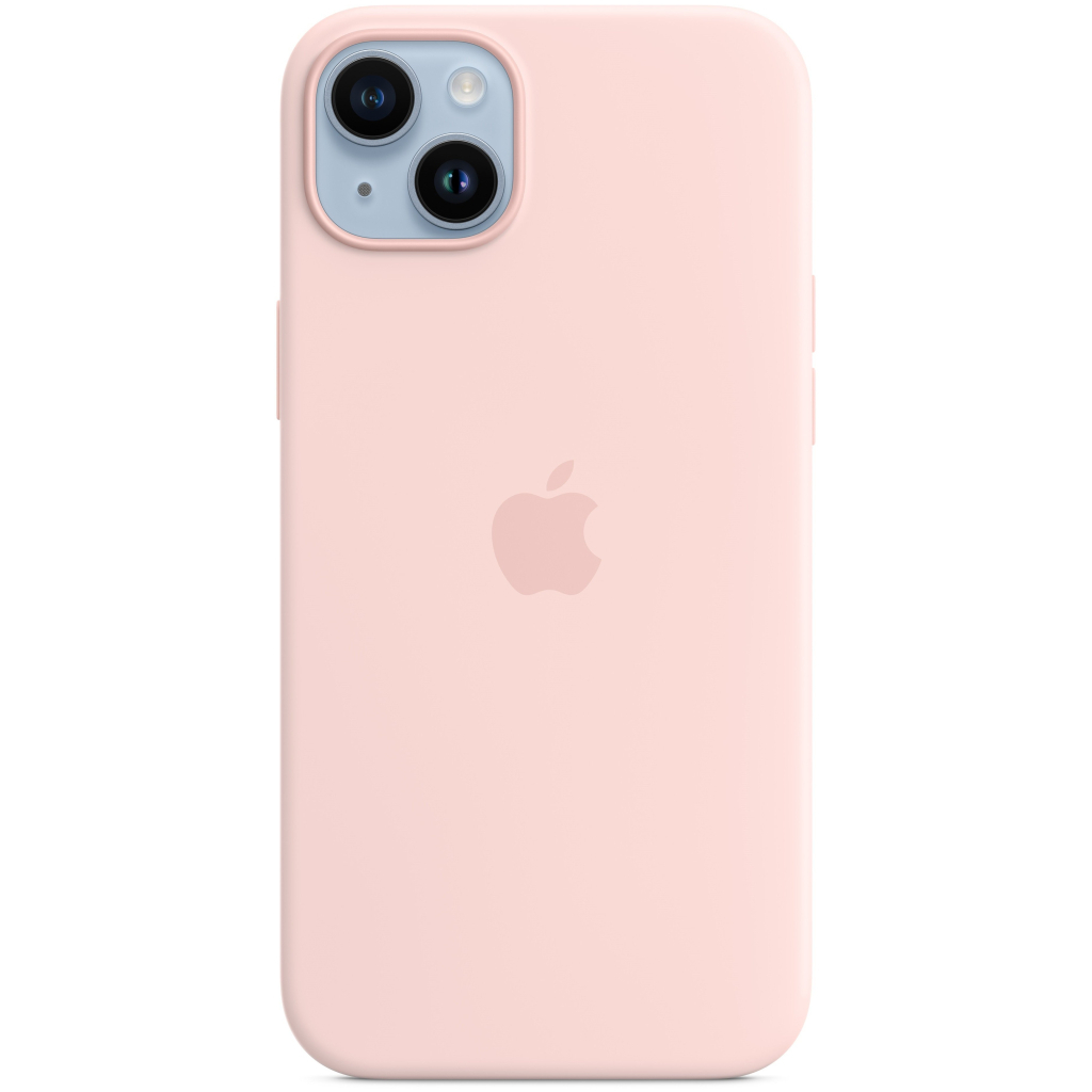 Чохол до мобільного телефона Apple iPhone 14 Plus Silicone Case with MagSafe - Chalk Pink,Model A2911 (MPT73ZE/A)