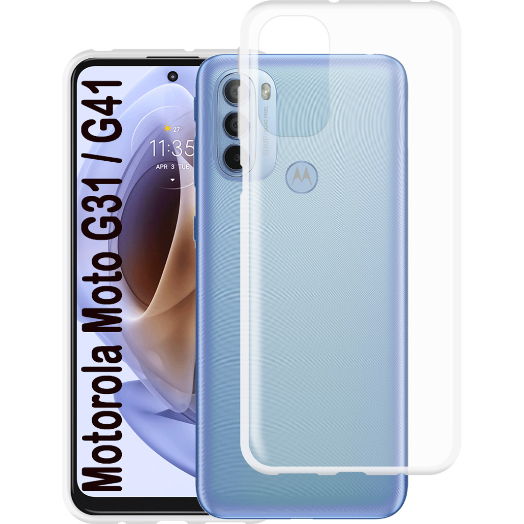 Чохол до мобільного телефона BeCover Motorola Moto G31 / G41 Transparancy (707992)