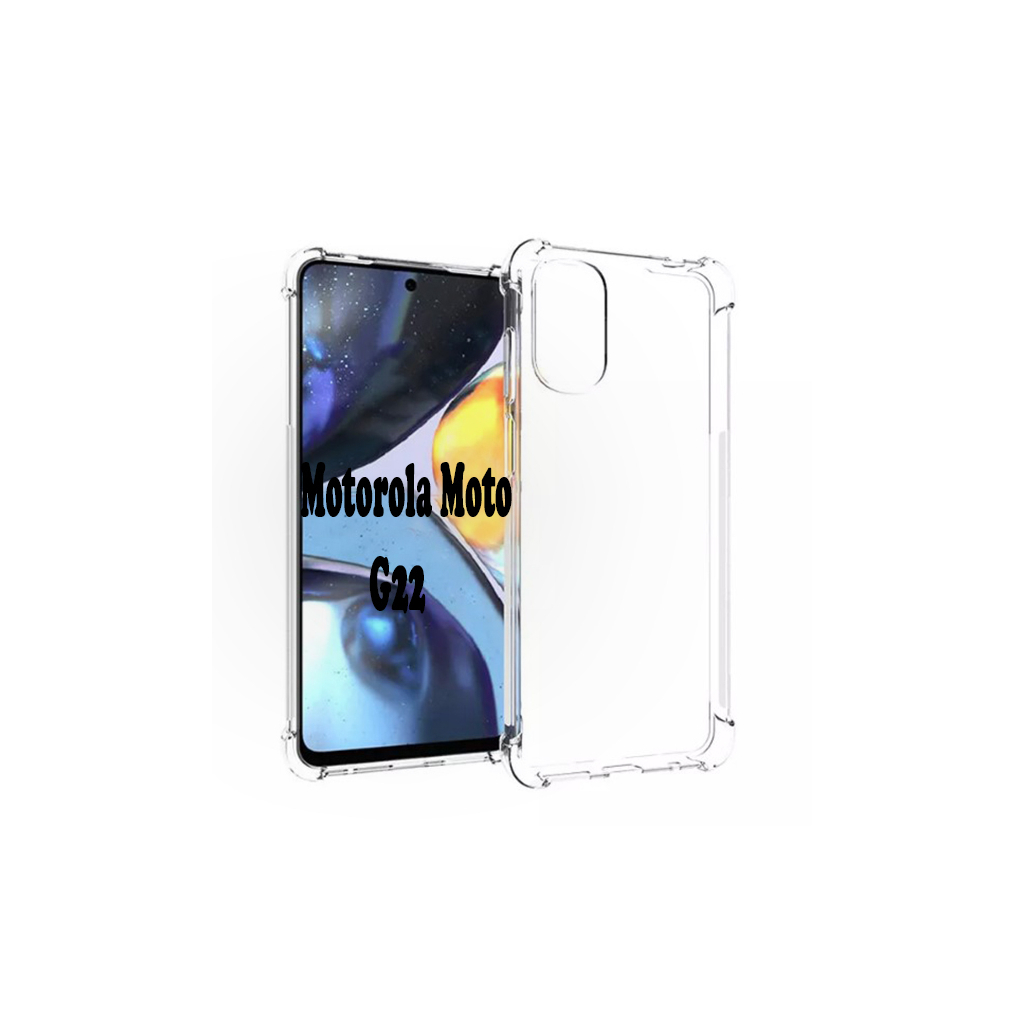 Чохол до мобільного телефона BeCover Anti-Shock Motorola Moto G22 Clear (707881)