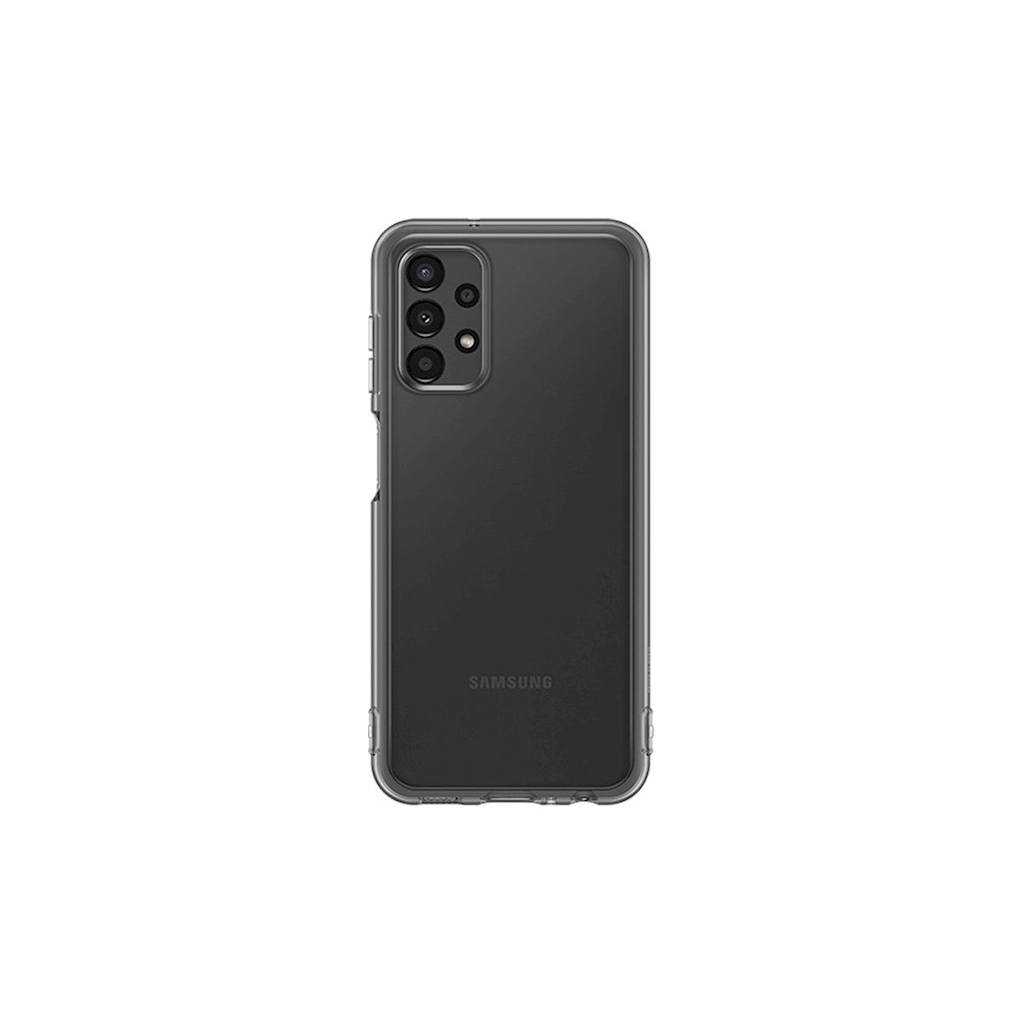 Чохол до мобільного телефона Samsung Soft Clear Cover Galaxy A13 (A135) Black (EF-QA135TBEGRU)