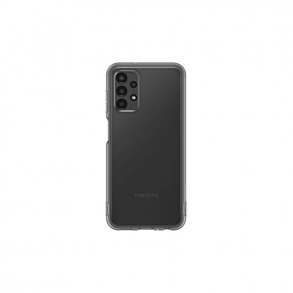 Чохол до мобільного телефона Samsung Soft Clear Cover Galaxy A13 (A135) Black (EF-QA135TBEGRU)