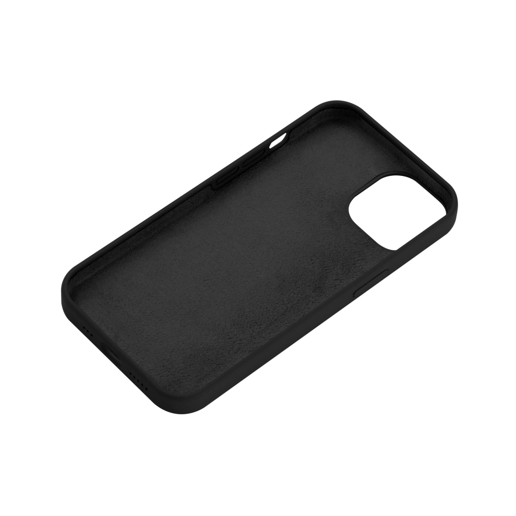 Чохол до мобільного телефона 2E Apple iPhone 14, Liquid Silicone, Black (2E-IPH-14-OCLS-BK)