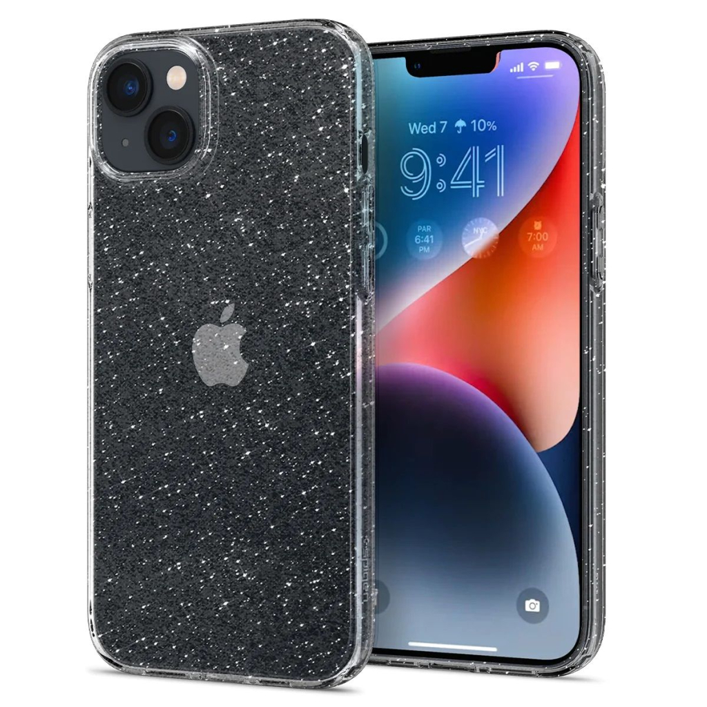 Чохол до мобільного телефона Spigen Apple Iphone 14 Plus Liquid Crystal Glitter, Crystal Quartz (ACS04888)