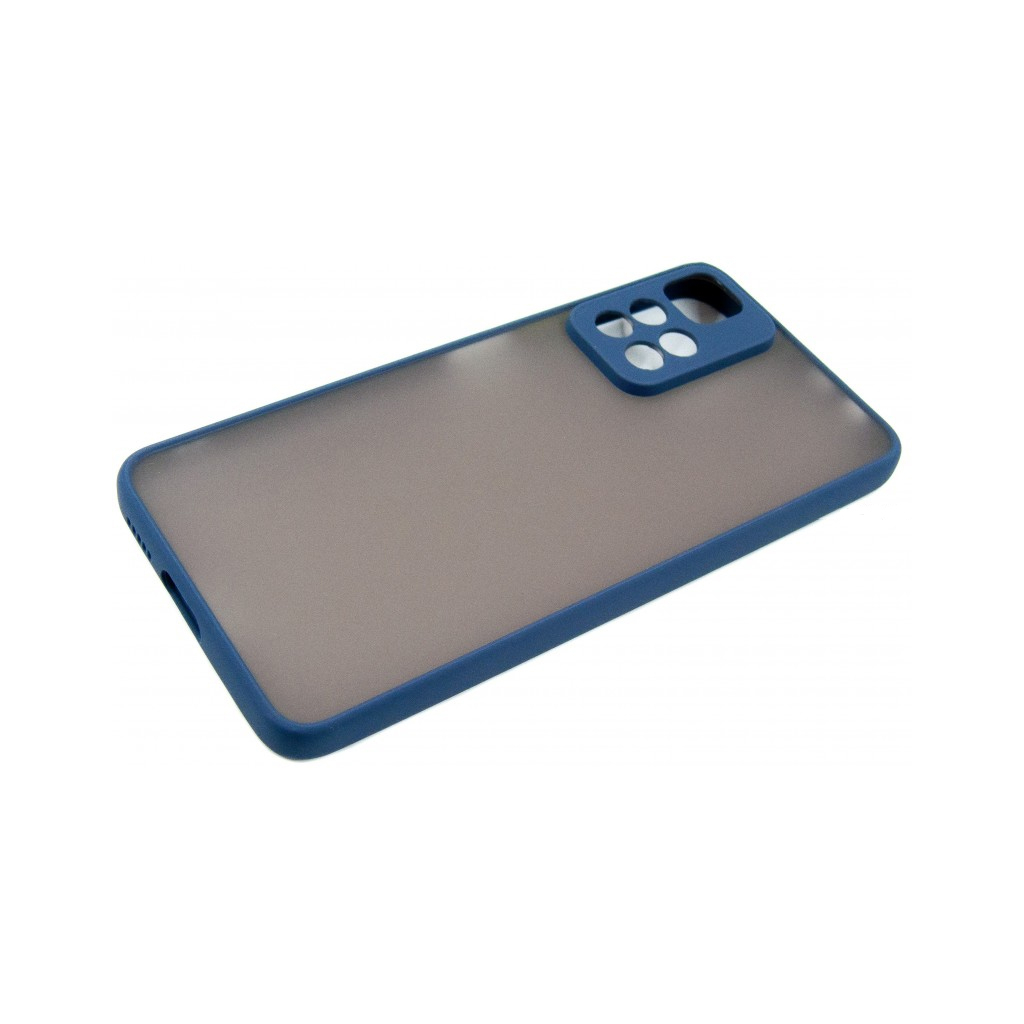 Чохол до мобільного телефона Dengos Matte Xiaomi Redmi Note 11 Pro 5G (blue) (DG-TPU-MATT-115)