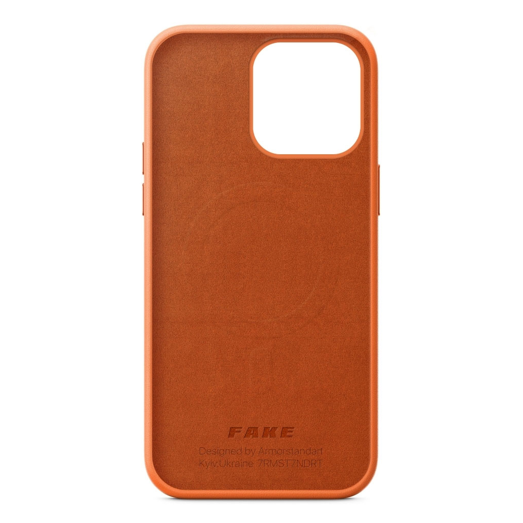 Чохол до мобільного телефона Armorstandart FAKE Leather Case Apple iPhone 14 Pro Max Golden Brown (ARM64463)