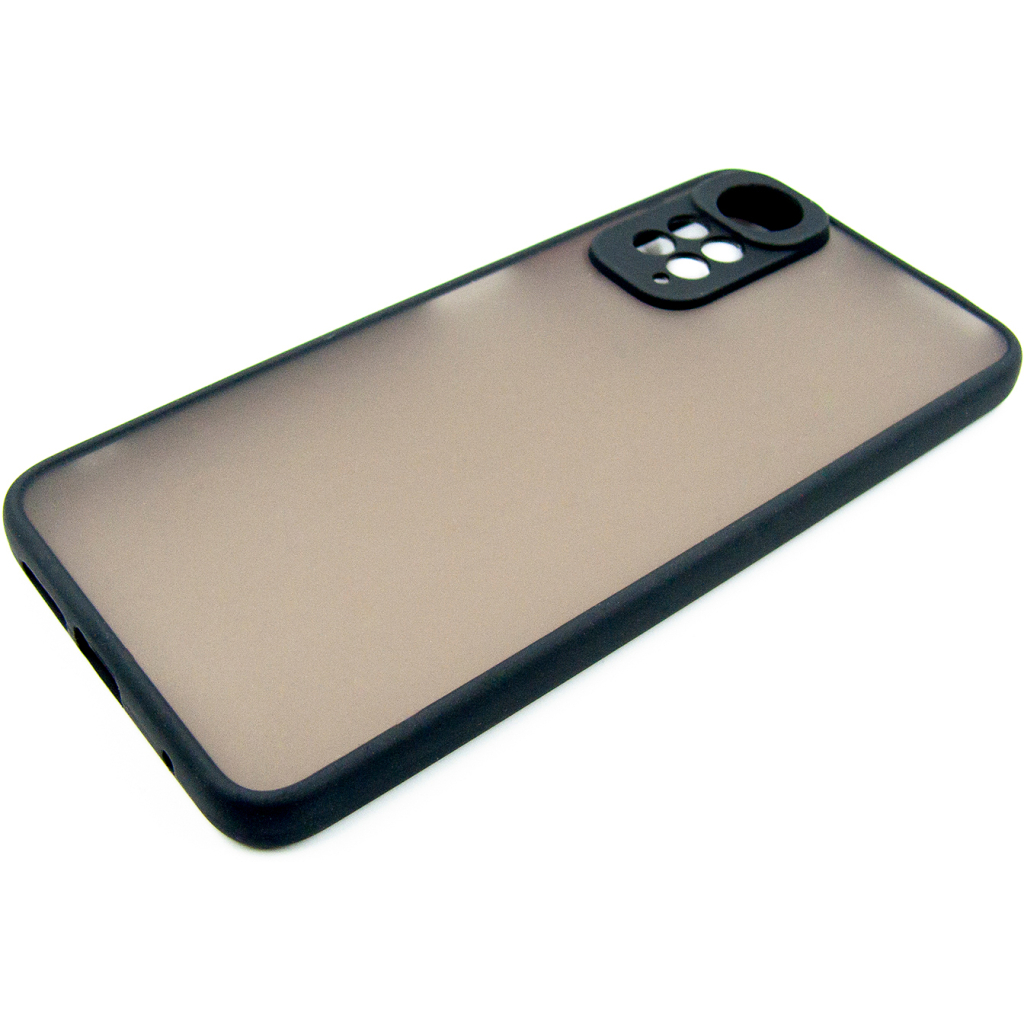 Чохол до мобільного телефона Dengos Matte Xiaomi Redmi Note 11 (black) (DG-TPU-MATT-113)