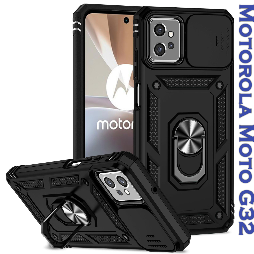 Чохол до мобільного телефона BeCover Military Motorola Moto G32 Black (708177)