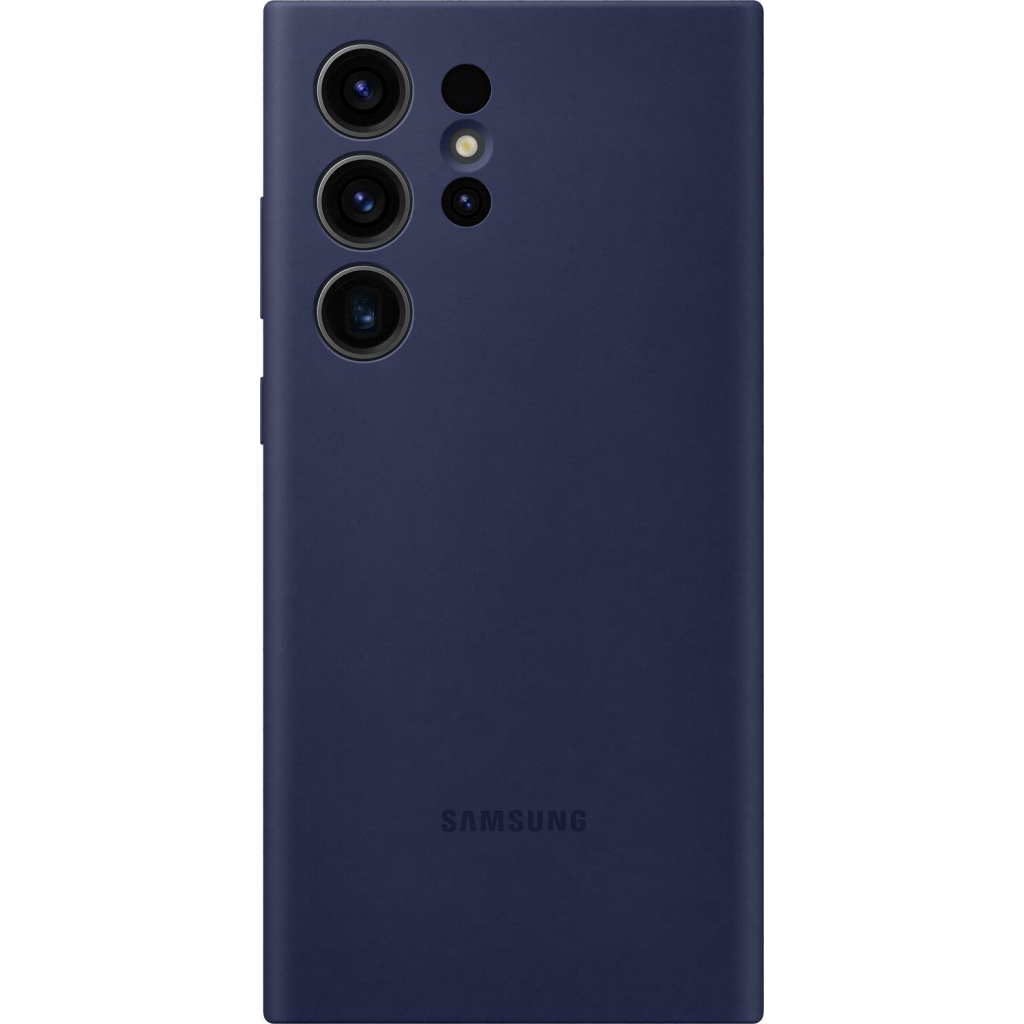 Чохол до мобільного телефона Samsung Galaxy S23 Ultra Silicone Case Navy (EF-PS918TNEGRU)