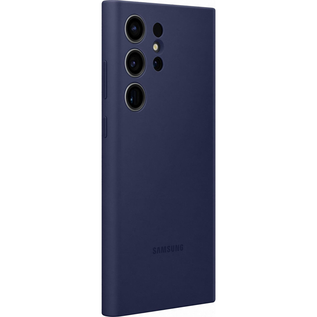 Чохол до мобільного телефона Samsung Galaxy S23 Ultra Silicone Case Navy (EF-PS918TNEGRU)