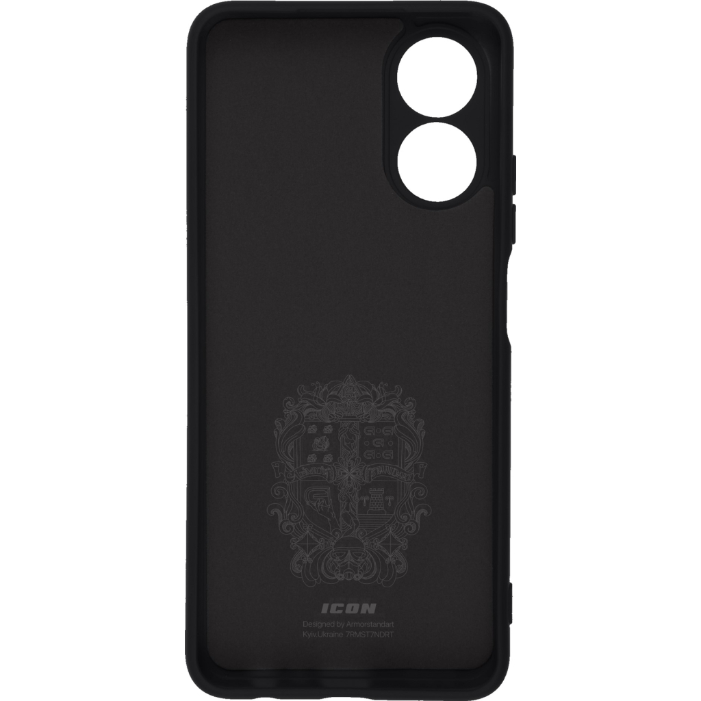 Чохол до мобільного телефона Armorstandart ICON Case OPPO A17 4G Camera cover Black (ARM64847)