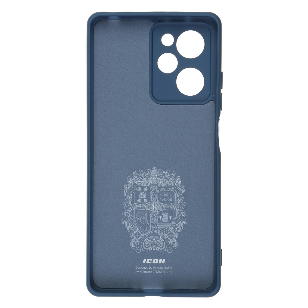 Чохол до мобільного телефона Armorstandart ICON Case Xiaomi Poco X5 Pro 5G Camera cover Dark Blue (ARM66381)