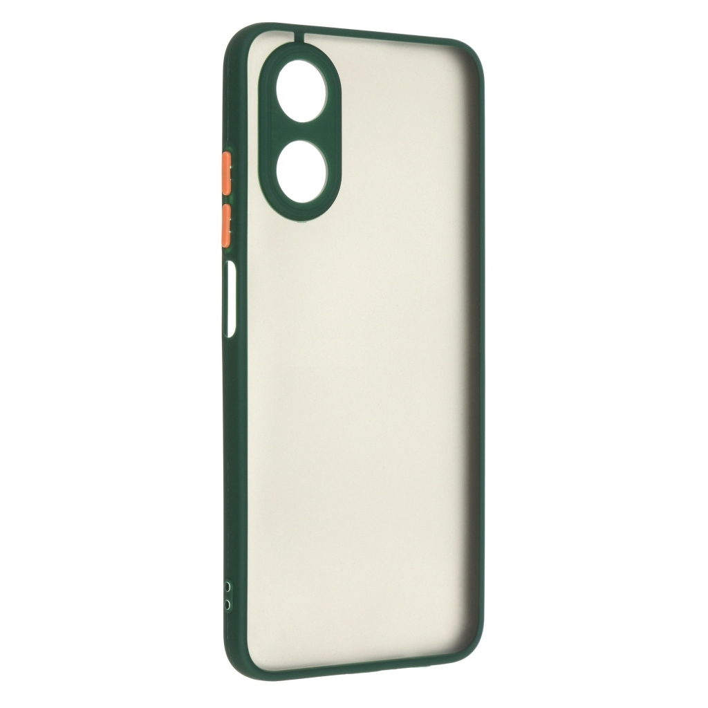 Чохол до мобільного телефона Armorstandart Frosted Matte OPPO A17 4G/A17k 4G Dark Green (ARM66726)