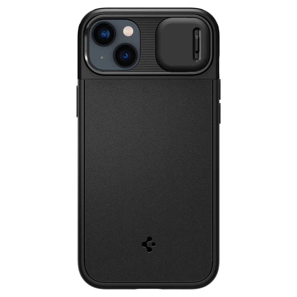 Чохол до мобільного телефона Spigen iPhone 14 Optik Armor MagFit Black (ACS05070)
