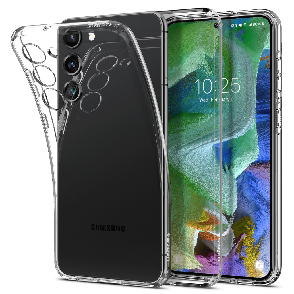 Чохол до мобільного телефона Spigen Samsung Galaxy S23+ Liquid Crystal, Crystal Clear (ACS05662)