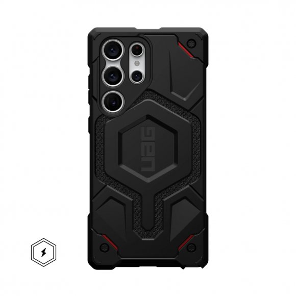 Чохол до мобільного телефона Uag Samsung Galaxy S23 Ultra Monarch Pro, Kevlar Black (214140113940)