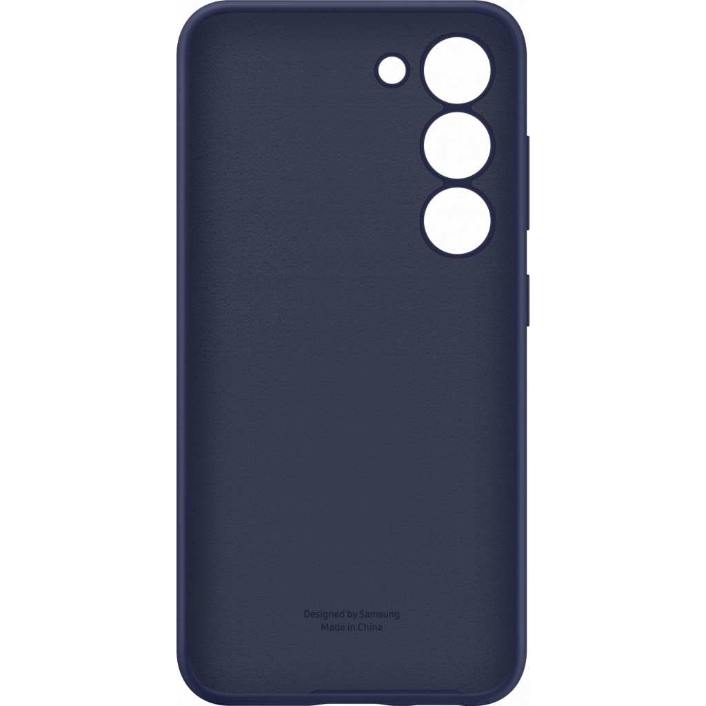 Чохол до мобільного телефона Samsung Galaxy S23 Silicone Case Navy (EF-PS911TNEGRU)