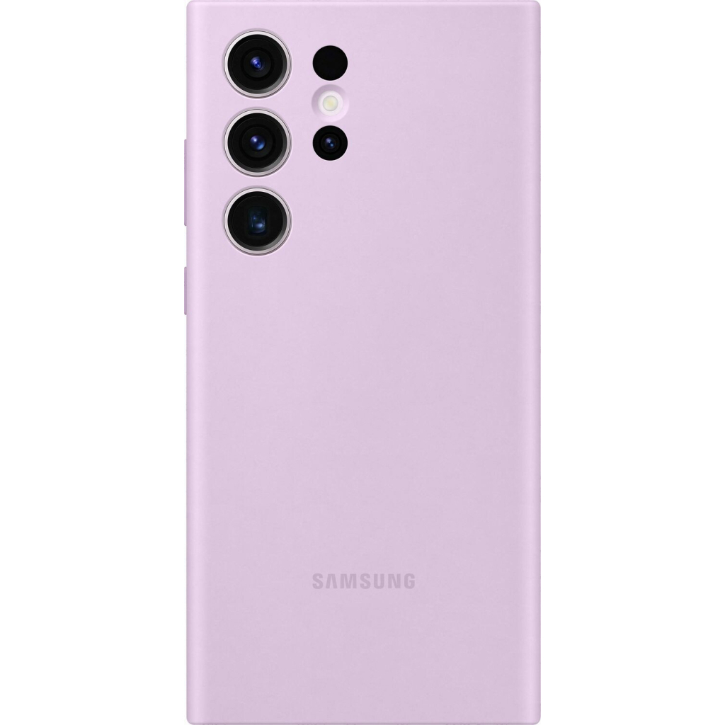 Чохол до мобільного телефона Samsung Galaxy S23 Ultra Silicone Case Lilac (EF-PS918TVEGRU)