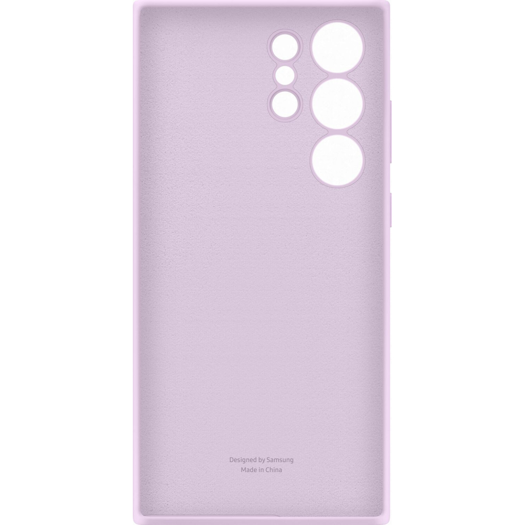 Чохол до мобільного телефона Samsung Galaxy S23 Ultra Silicone Case Lilac (EF-PS918TVEGRU)