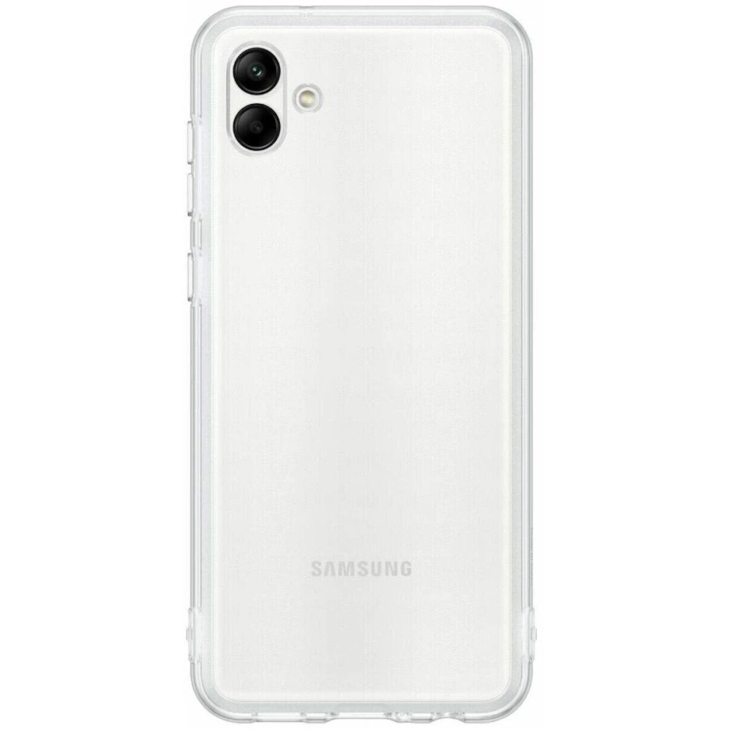 Чохол до мобільного телефона Samsung Samsung A04 Soft Clear Cover Transparency (EF-QA045TTEGRU)