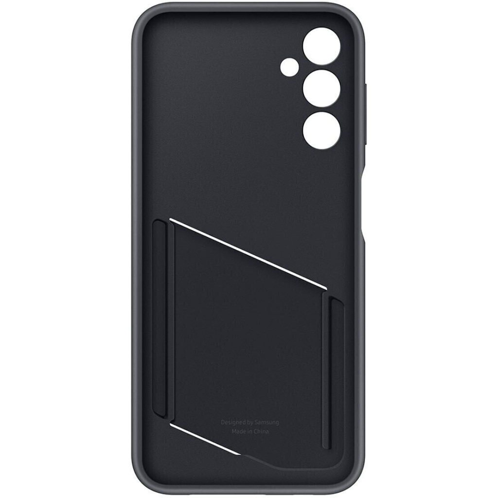 Чохол до мобільного телефона Samsung A14 Card Slot Case Black (EF-OA146TBEGRU)