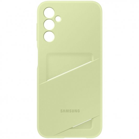 Чохол до мобільного телефона Samsung A14 Card Slot Case Lime (EF-OA146TGEGRU)