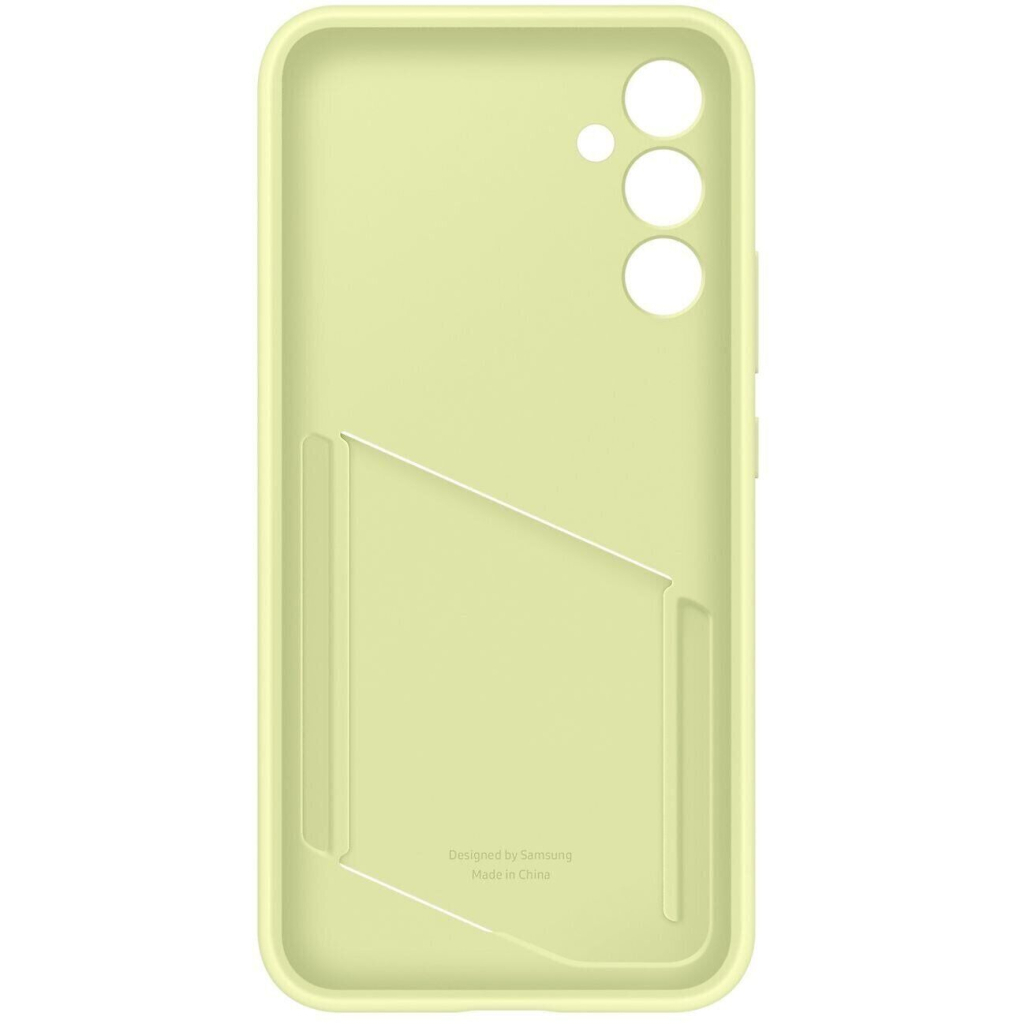 Чохол до мобільного телефона Samsung A34 Card Slot Case Lime (EF-OA346TGEGRU)