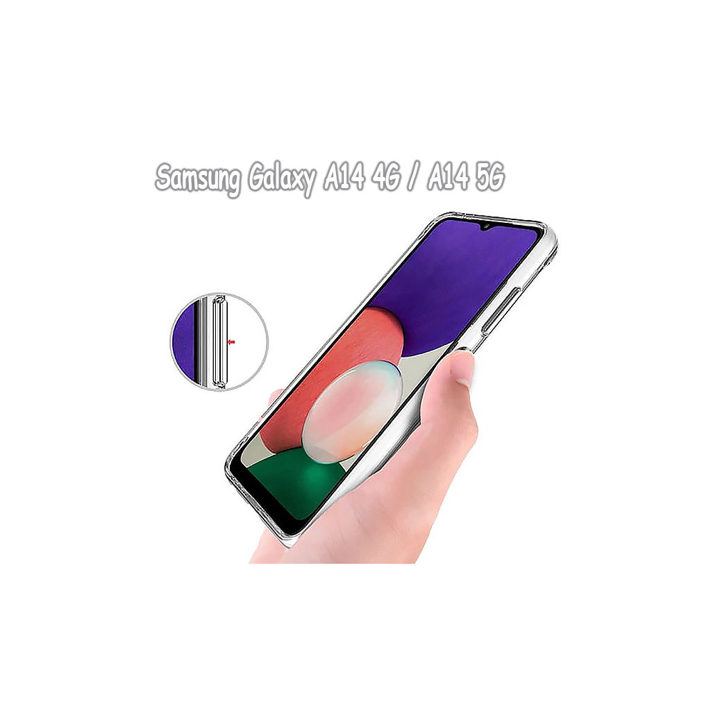 Чохол до мобільного телефона BeCover Space Case Samsung Galaxy A14 4G SM-A145/A14 5G SM-A146 Transparancy (708963)