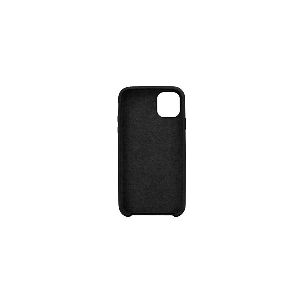 Чохол до мобільного телефона Drobak Liquid Silicon Case Apple iPhone 11 Pro Max Black (707003)