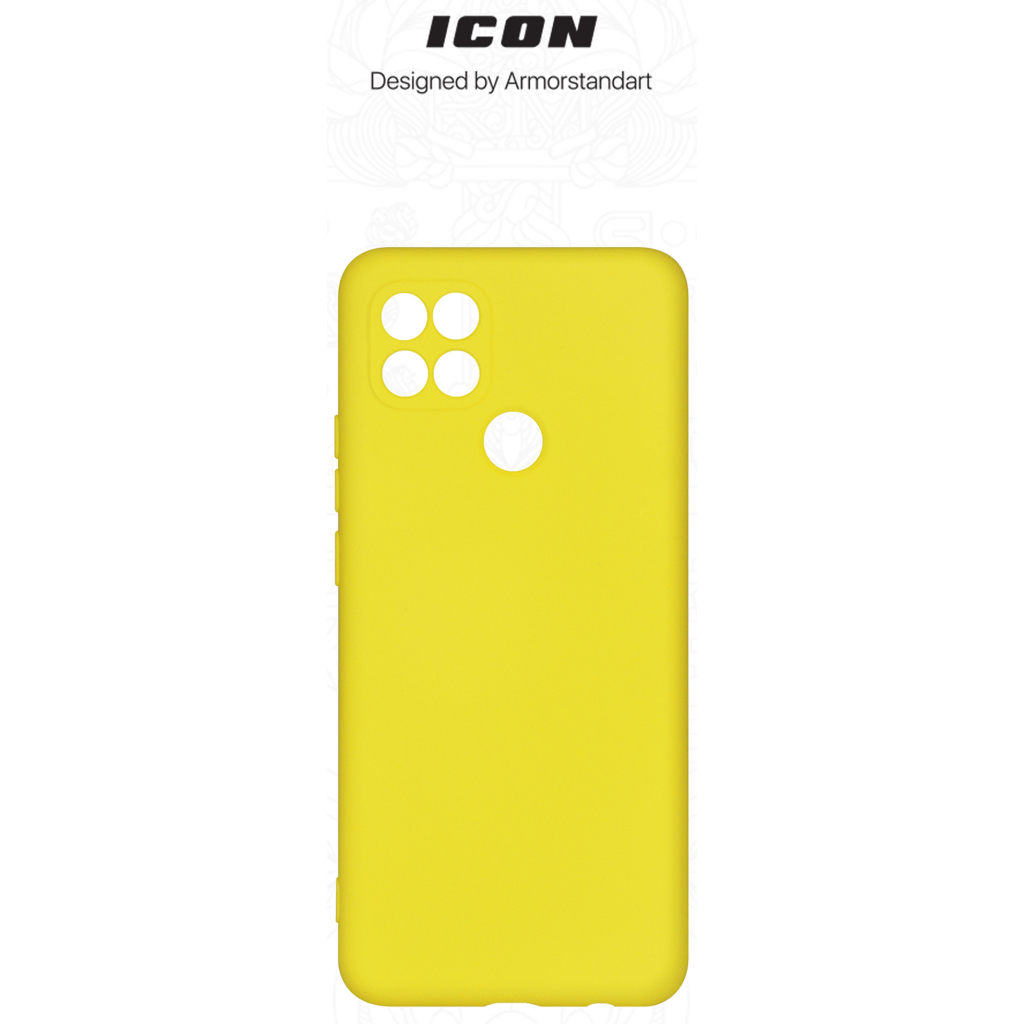 Чохол до мобільного телефона Armorstandart ICON Case OPPO A15/15S Camera cover Yellow (ARM58543)