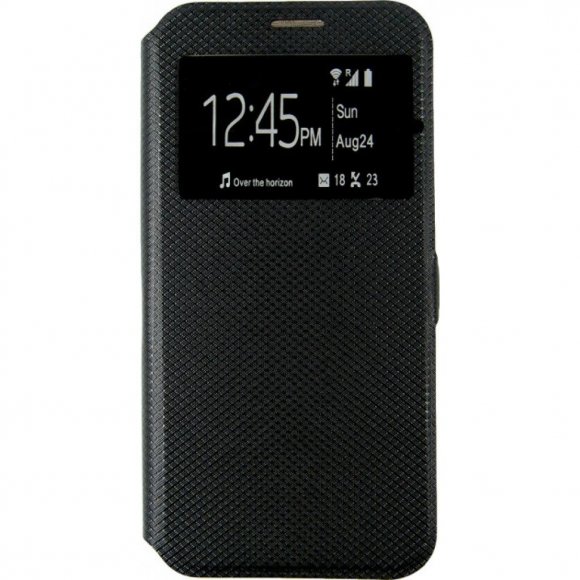 Чохол до мобільного телефона Dengos Flipp-Book Call ID Samsung Galaxy A10s, black (DG-SL-BK-241) (DG-SL-BK-241)