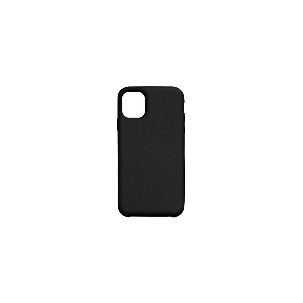 Чохол до мобільного телефона Drobak Liquid Silicon Case для Apple iPhone 13 Pro Max Black (707009)