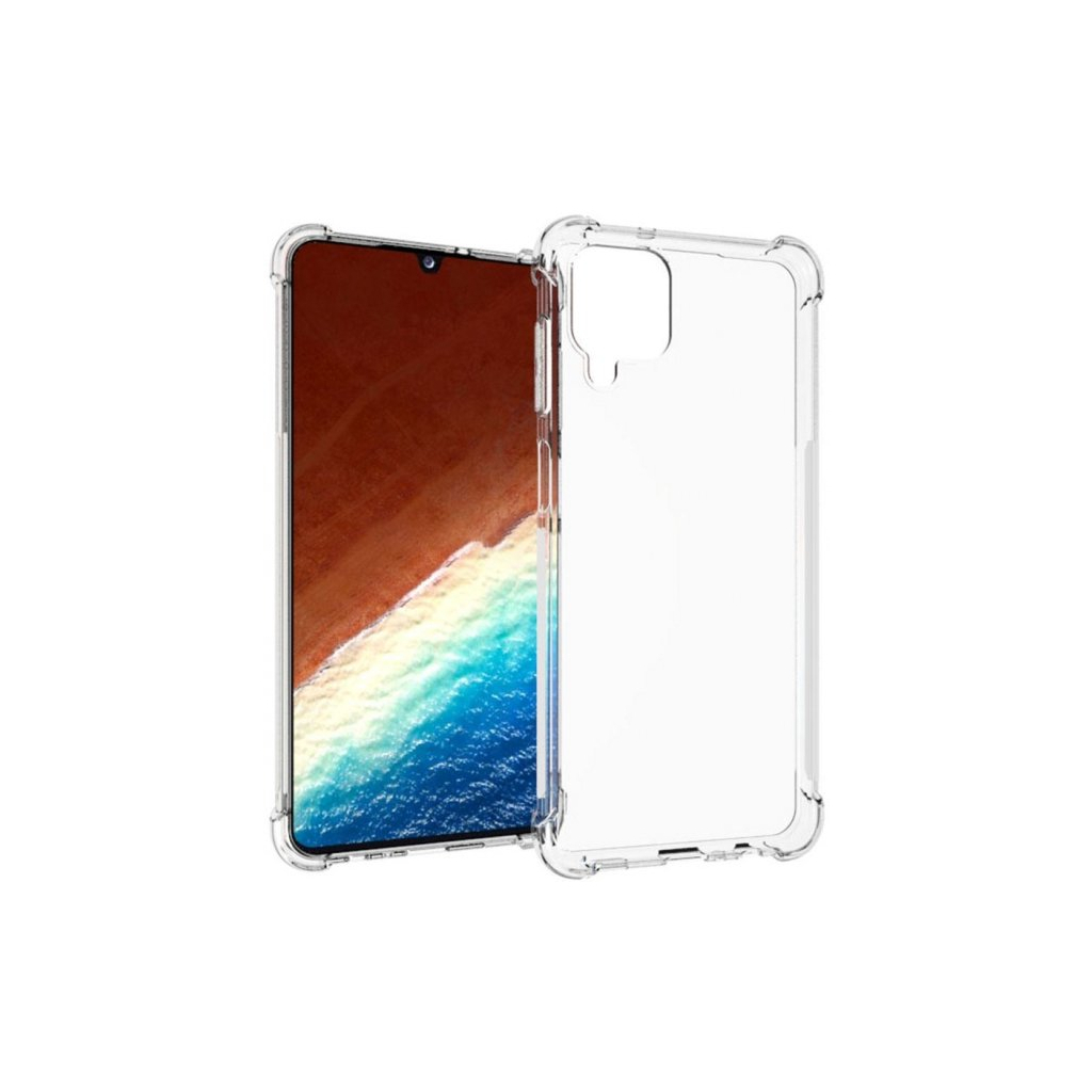 Чохол до мобільного телефона Drobak Acrylic Case with Airbag для Samsung Galaxy A12 Black (707033)