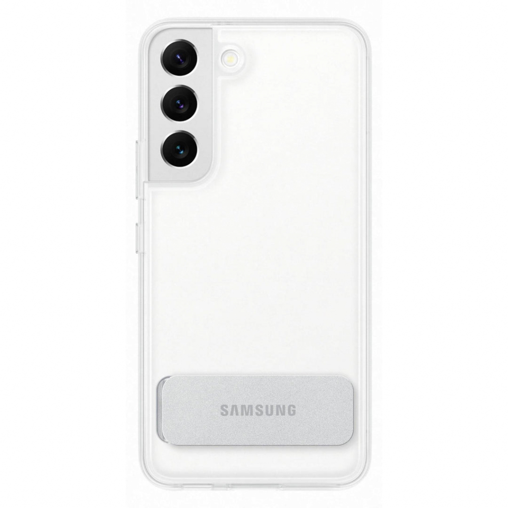 Чохол до мобільного телефона Samsung Clear Standing Cover Galaxy S22 Transparency (EF-JS901CTEGRU)