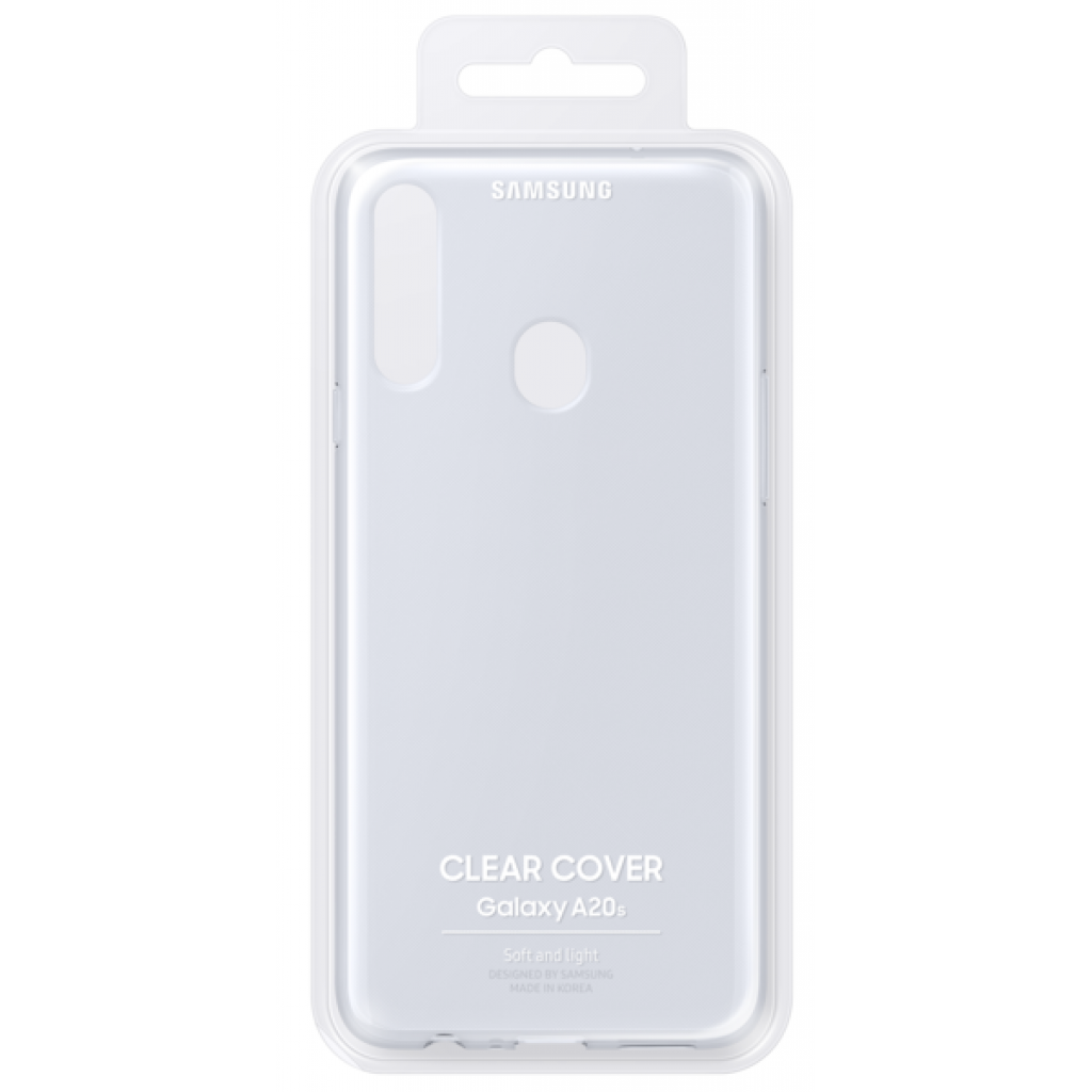 Чохол до мобільного телефона Samsung A20s/EF-QA207TTEGRU - Clear Cover (Transparent) (EF-QA207TTEGRU)