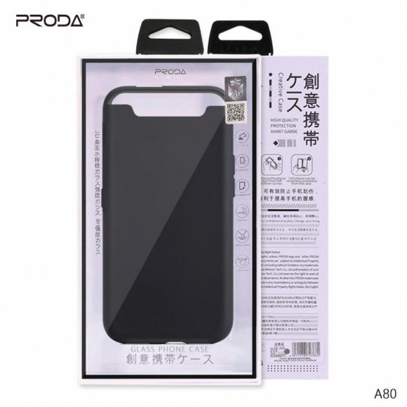 Чохол до мобільного телефона Proda Soft-Case для Samsung A80 Black (XK-PRD-A80-BK)