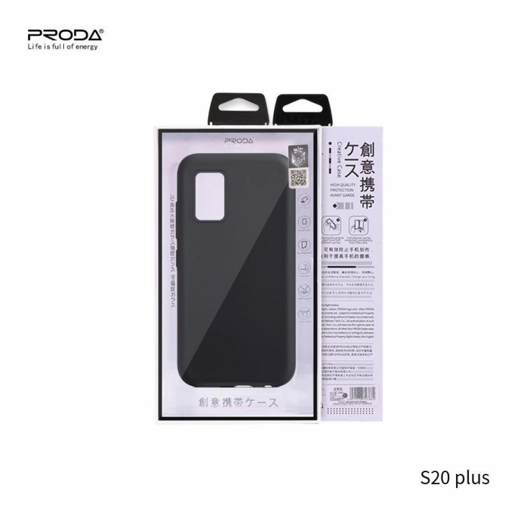 Чохол до мобільного телефона Proda Soft-Case для Samsung S20+ Black (XK-PRD-S20pl-BK)