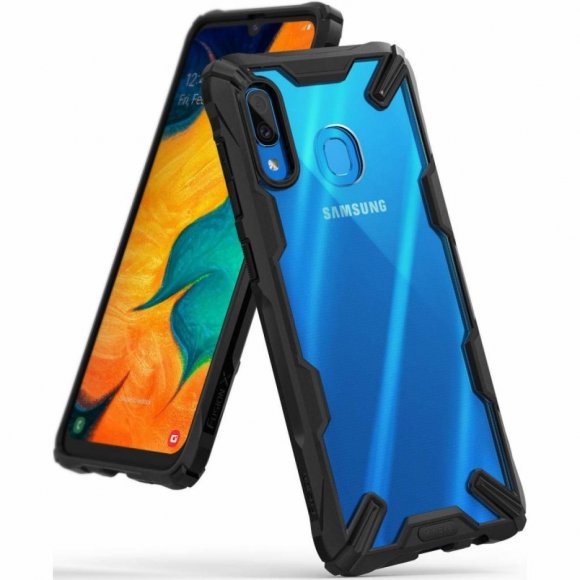 Чохол до мобільного телефона Ringke Fusion X Samsung Galaxy A30 Black (RCS4522)