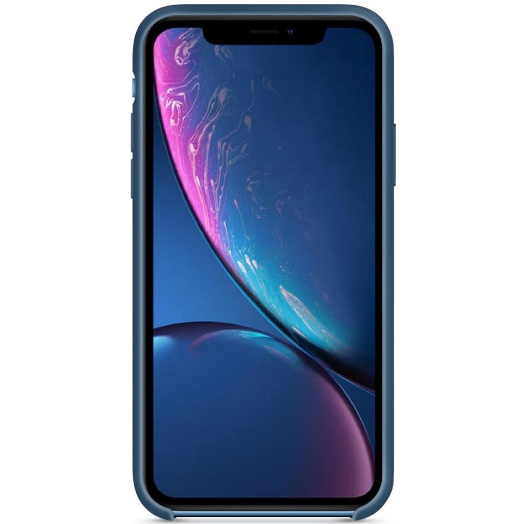 Чохол до мобільного телефона MakeFuture Silicone Case Apple iPhone XR Blue (MCS-AIXRBL)