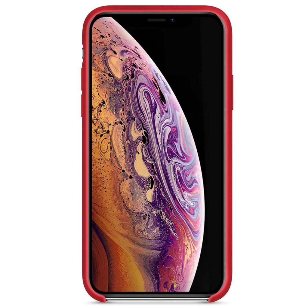 Чохол до мобільного телефона MakeFuture Silicone Case Apple iPhone XS Max Red (MCS-AIXSMRD)