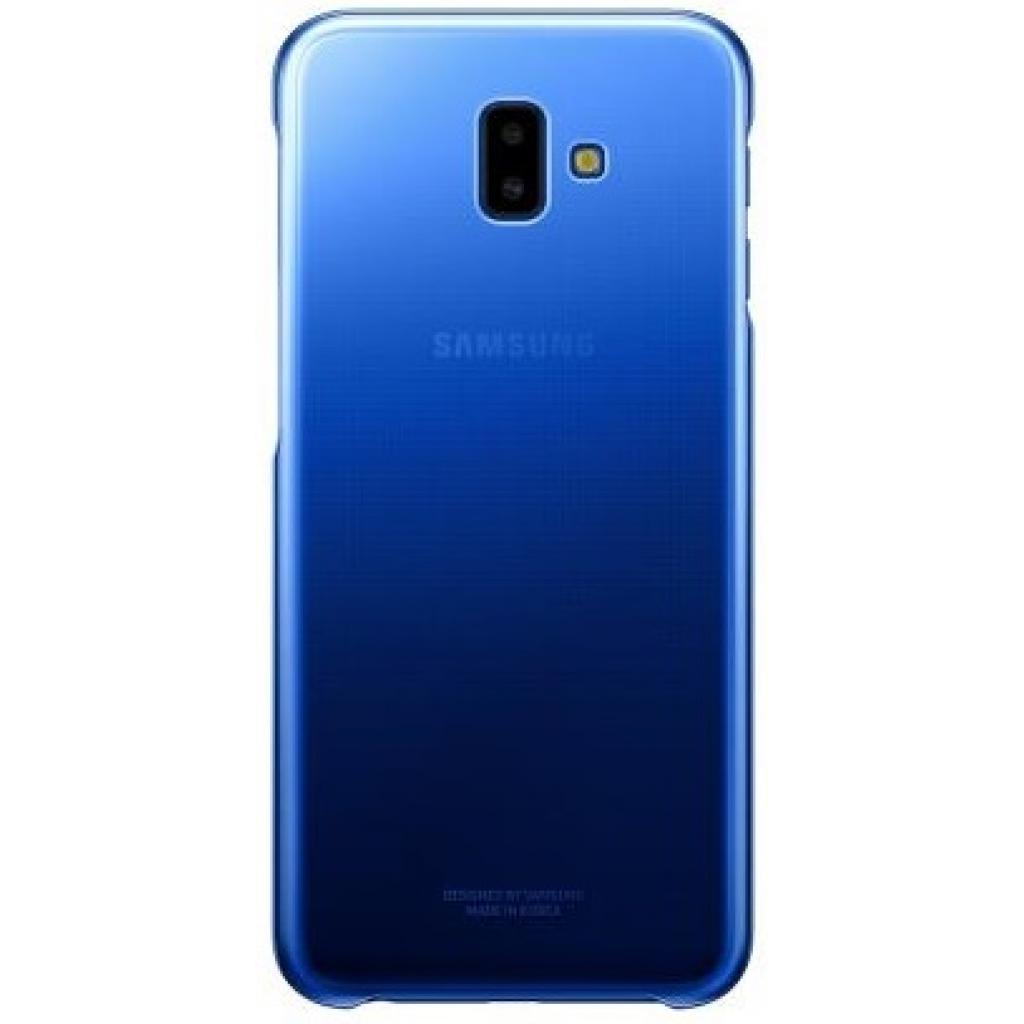 Чохол до мобільного телефона Samsung Galaxy J6+ (J610) Gradation Cover Blue (EF-AJ610CLEGRU)