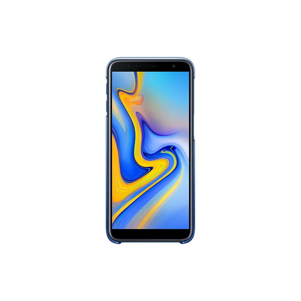 Чохол до мобільного телефона Samsung Galaxy J6+ (J610) Gradation Cover Blue (EF-AJ610CLEGRU)