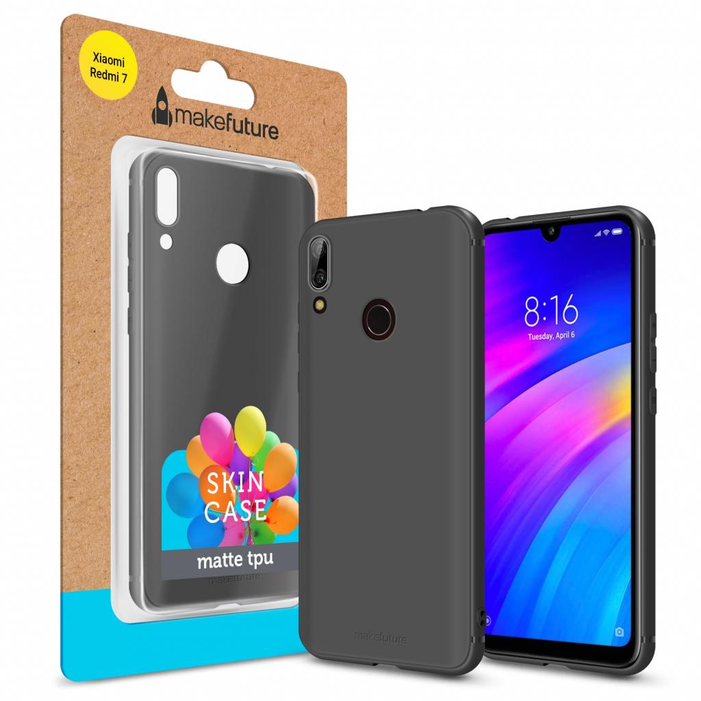 Чохол до мобільного телефона MakeFuture Skin Case Redmi 7 Black (MCSK-XR7BK)