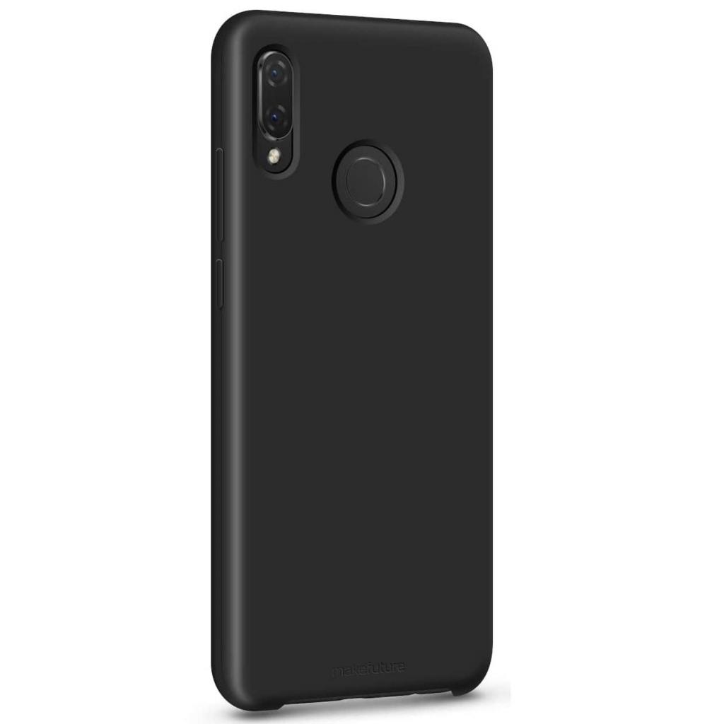 Чохол до мобільного телефона MakeFuture Silicone Case Huawei P Smart Plus Black (MCS-HUPSPBK)